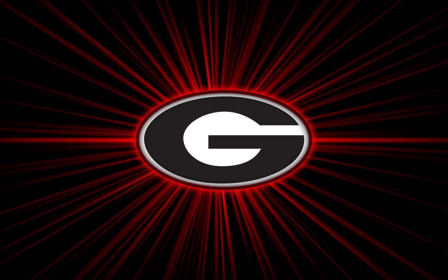 UGA Logo, red, logo, black, football, uga, bulldog, georgia, HD wallpaper