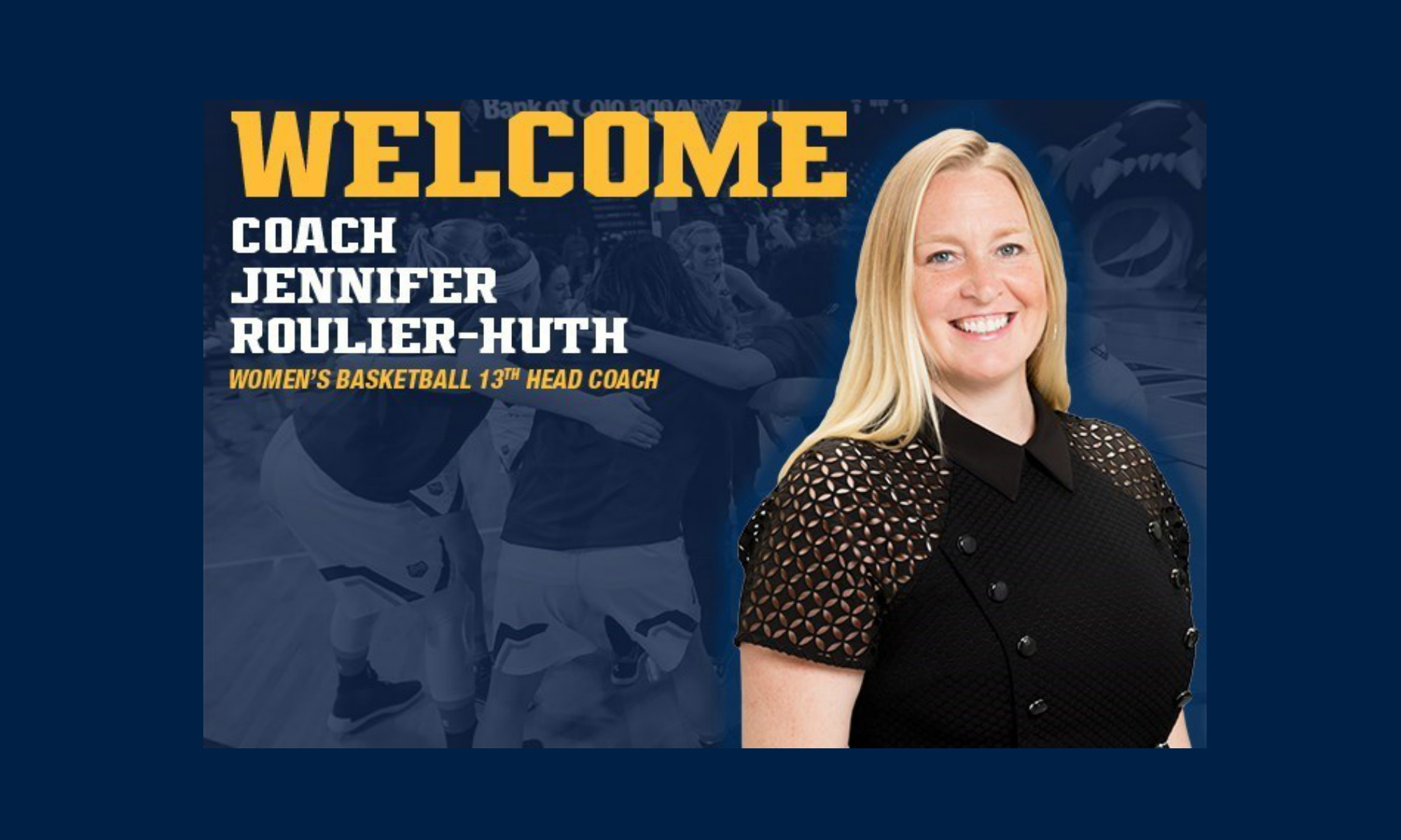 Women's HoopDirt Jennifer RoulierHuth Named Head Women's Basketball