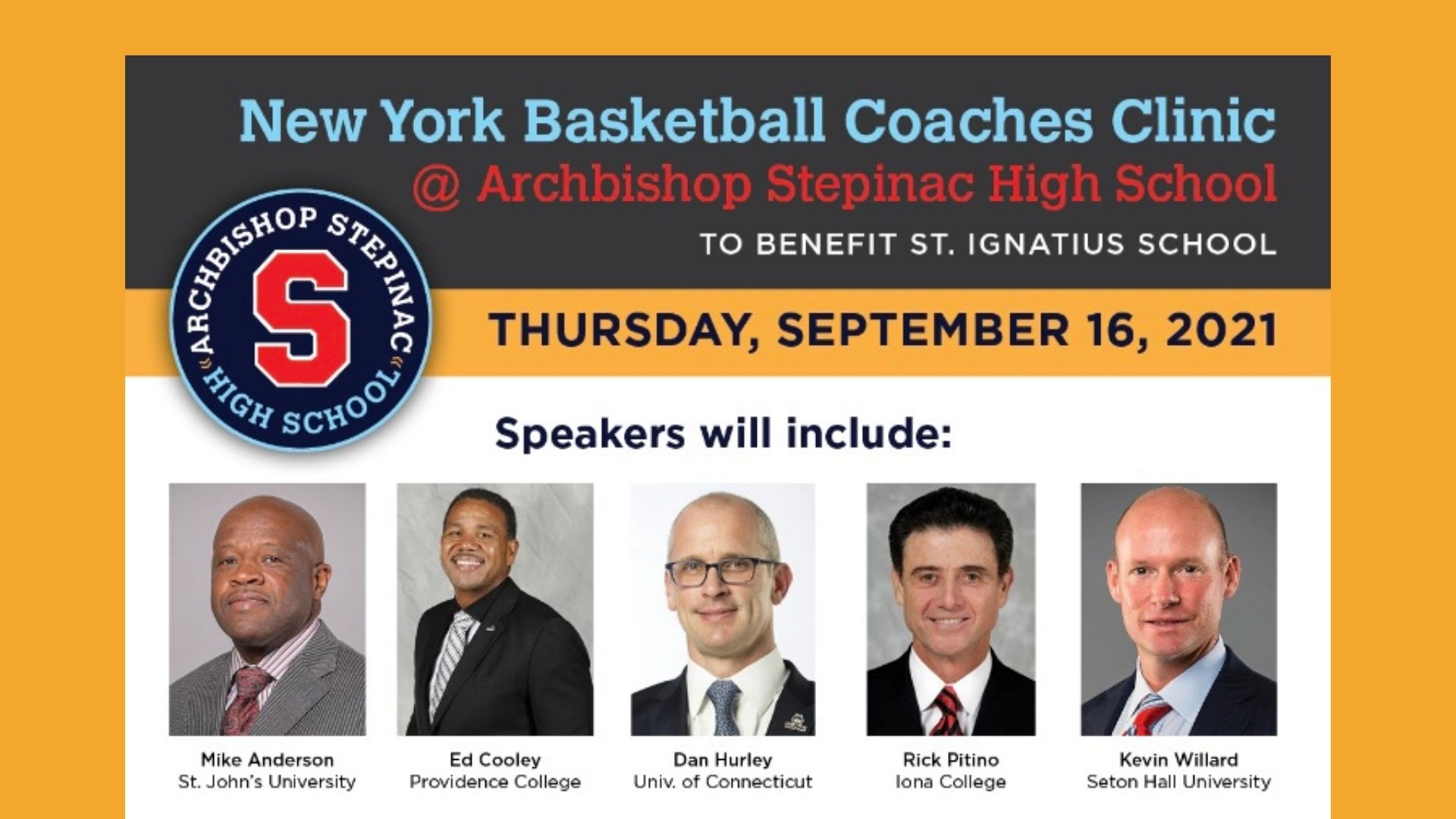 Women's HoopDirt New York Basketball Coaches Clinic September 16th