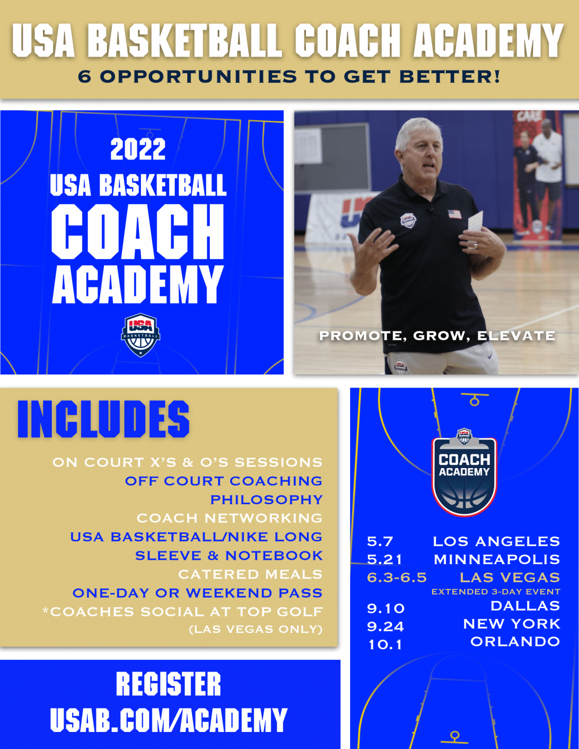 Women's HoopDirt | 2022 USA Basketball Coach Academy Clinics - Women's ...