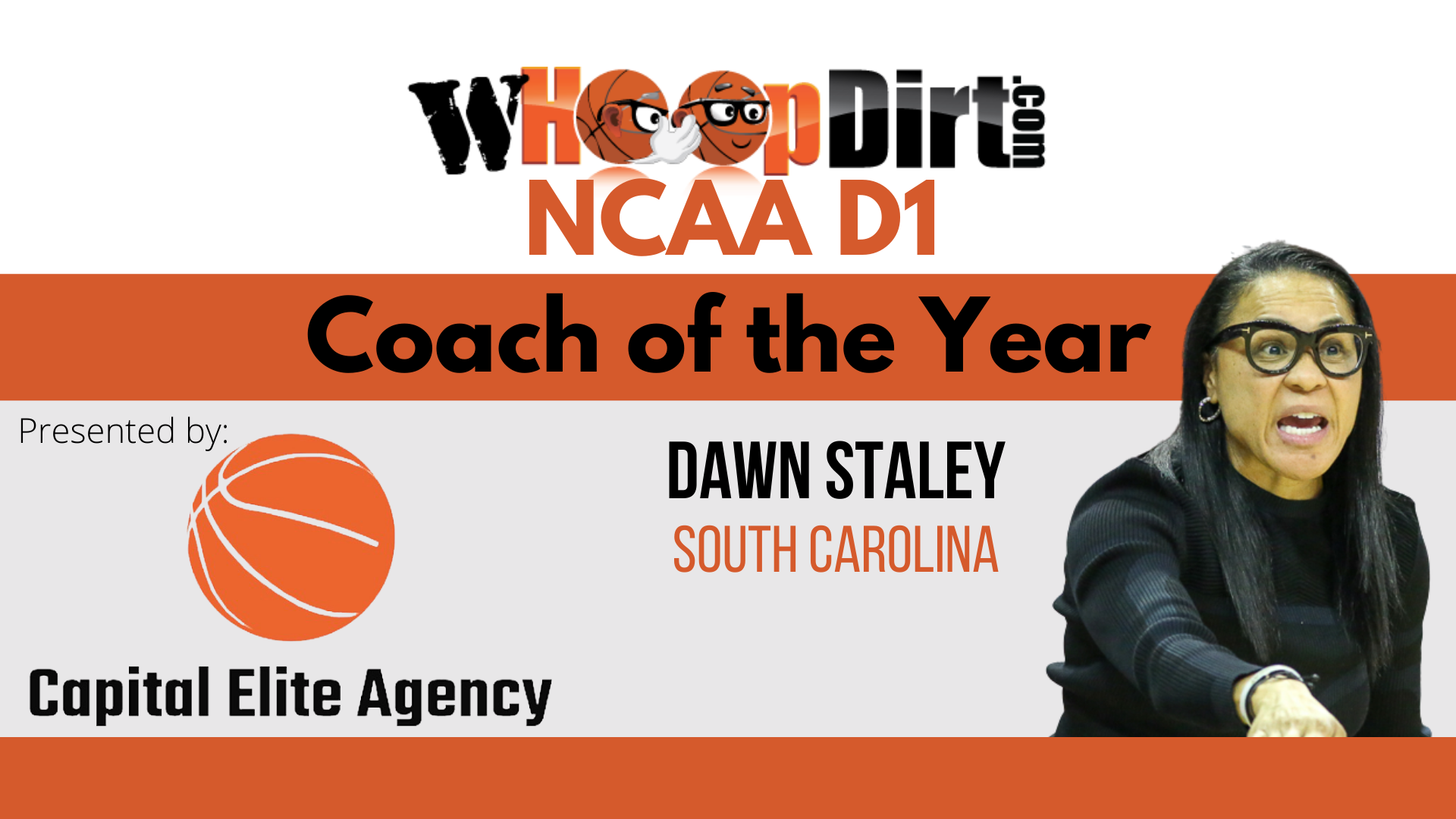 Staley named Naismith Coach of the Year